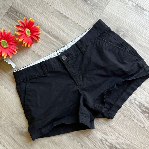 Old Navy Black Chino Shorts Size 4 - Picture 3 of 5